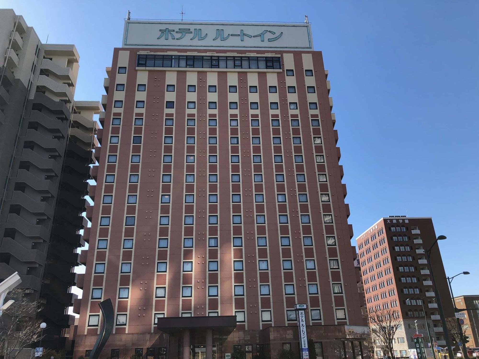 Hotel Route-Inn Yamagata Ekimae Exterior foto